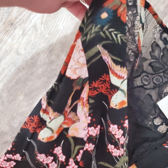 NWT❤JESSICA SIMPSON Aline Floral/lace xs/s dress - Picture 7 of 12